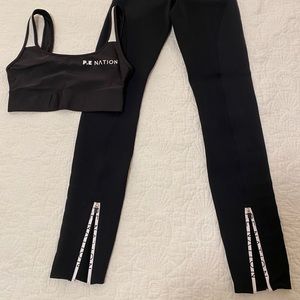 P. E. Nation sports bra & legging